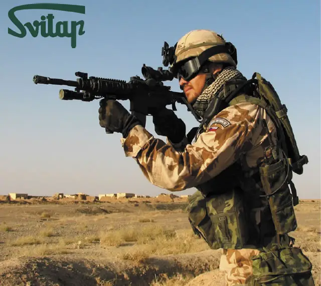 In cooperation with the company NANOPROTEX the company SVITAP J.H.J. was the first to applied a new nanofiber membrane for military purposes ( especially for soldiers, who are into contact with the ground ) A nanofiber membrane made by NANOPROTEX can boast of extremely high steam permeability, which is given by the unique nanofiber structure, and a nanofiber diameter which is only 150 nm (those are the finest fibres ever used in the textile industry). The research team found additional inspiration for nanofiber membrane development in human skin, which enables the so-called insensible perspiration. Thanks to this structure and nanofiber diameter the NANOPROTEX nanomembranes have more pores per given area compared to microporous membranes.