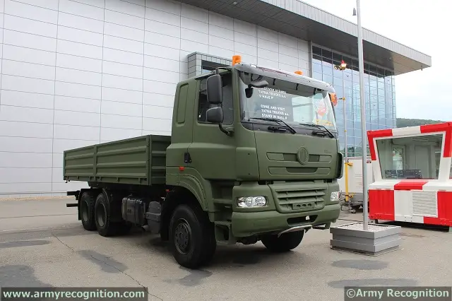 TATRA PHOENIX 6x6 militarized version at IDET