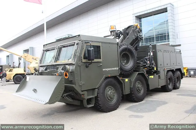 TATRA T815-7, 8x8 recovery vehicle Mammut at IDET 2013