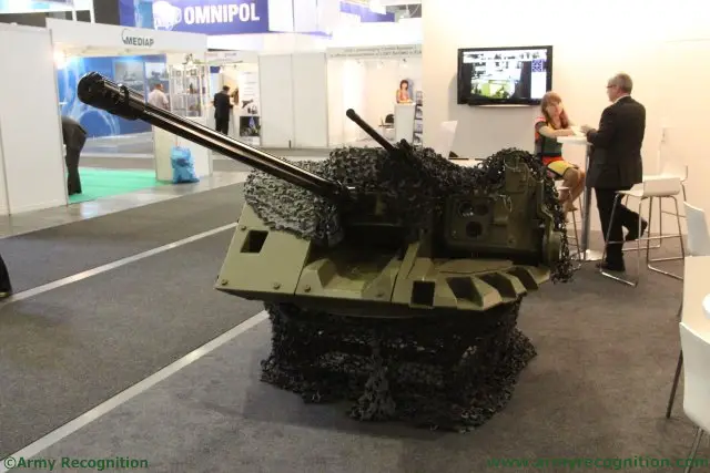 Remote Controlled Turret and Weapon Station of EVPU presented during IDET 2015 640 001