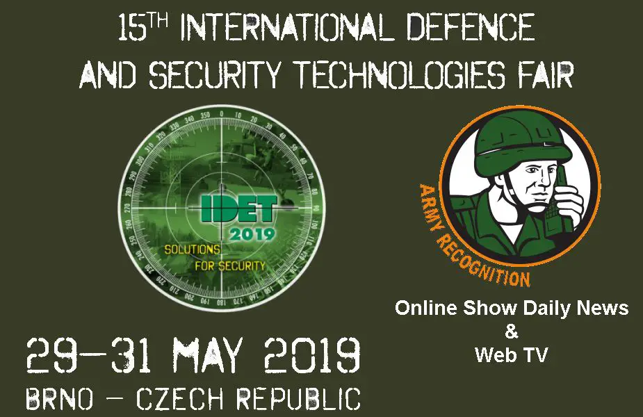 Army Recognition to provide Online Show Daily News including Web TV for IDET 2019 defense exhibition Czech Republic 925 001