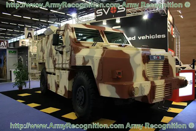 Atlaf 1 SVOS special-purpose heavy terrain armoured vehicle data sheet specifications description information identification pictures photos images Czech Republic army wheeled military vehicle