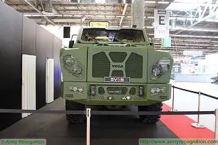 Vega SVOS 6x6 MRAP armoured vehicle personnel carrier technical data sheet specifications description information identification pictures photos images video Czech Republic army defence industry military technology 