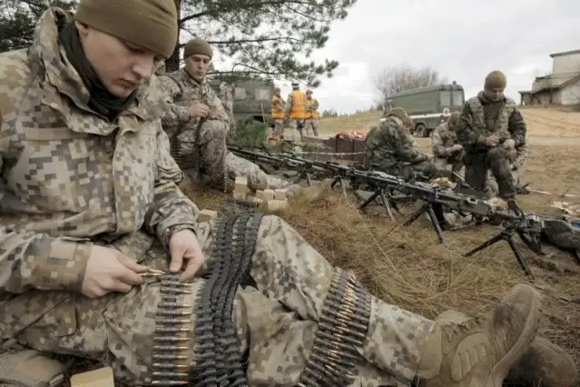 Latvia Latvian Army ranks military combat field uniforms ...
