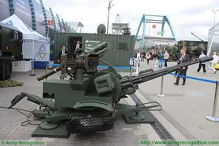 ZUR-23-2SP anti-aircraft 23mm cannon missile system technical data sheet pictures video specifications description information photos images identification intelligence Poland Polis ZMT army industry military technology