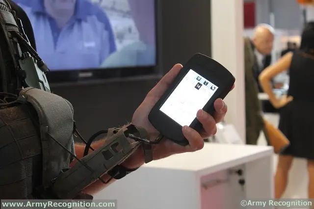 Defence and security company Saab has for the first time created a personal radio integration for the 9LAND SOLDIER sPAD. It was shown during the defence and security exhibition MSPO 2012 in Poland.