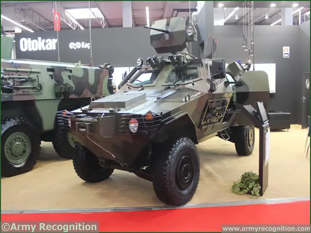 At MSPO 2013, International Defense Exhibition in Poland, Celebrating its 50th anniversary, Otokar, is exhibiting 4x4 armoured tactical vehicle COBRA and ARMA 6x6 at MSPO 2013.