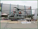 At MSPO 2013, International Defense Exhibition in Poland, Eurocopter showcases its EC725 Caracal. The helicopter displayed belongs to the French Army Eurocopter hopes to sell 70 helicopters to the Polish Army and is competing with Sikorski UH-60 Black Hawk and AgustaWesland AW149.