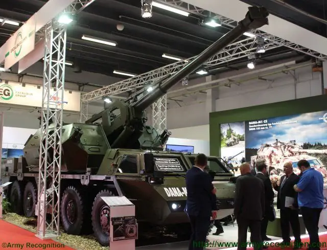 Excalibur Army s DANA M1 CZ self propelled howitzer starring in Poland 640 001