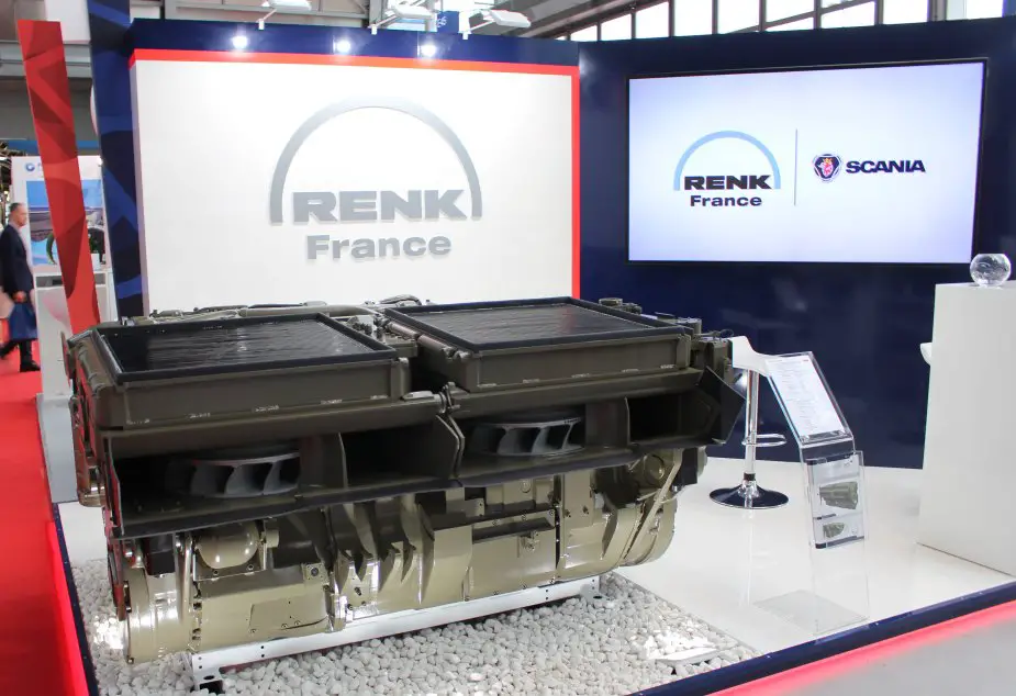 MSPO 2017 RENK France promotes its Powerpack 350S propulsion solution for Main Battle Tanks 925 001