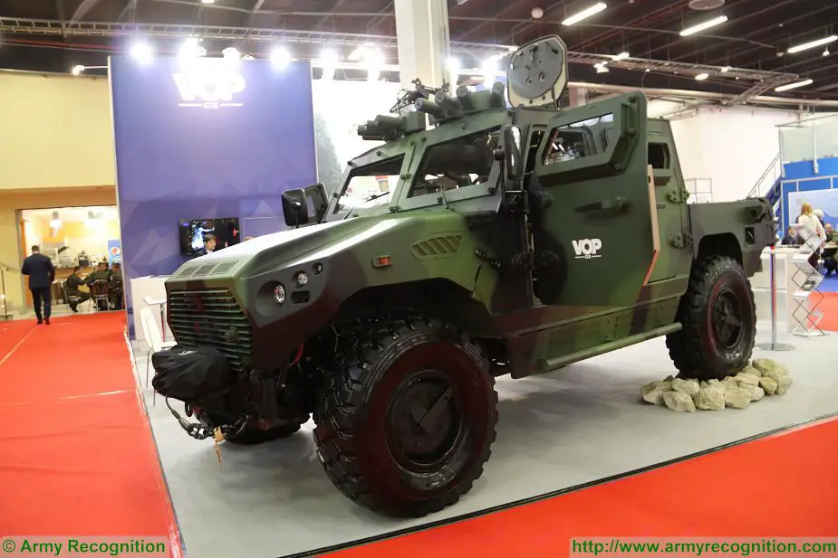 VOP NIMR Ajban 440A 4x4 protected vehicle MSPO 2017 defense exhibition Kielce Poland 925 001