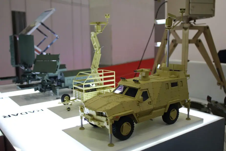 MSPO 2019 Ukroboronprom prototype of TAYRA intelligence surveillance and reconnaissance vehicle 925 001