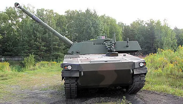 The Polish Defence Company OBRUM (BUMAR Group) in Gliwice, has designed another version of the multirole platform Anders. This version is equipped with the Belgian CMI Defence CT-CV 105 mm calibre gun.