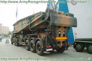 MS-20 Daglezja heavy launcher mobile assault bridge 6x6 truck technical data sheet specifications description information pictures photos images video identification intelligence Jelcz Obrum Poland Polish army defence industry military technology