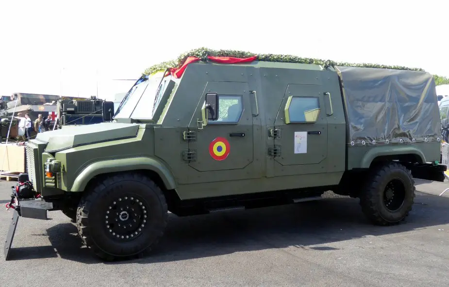 Drakon a Romanian tactical vehicle created in 45 days