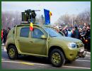 During a military parade for the National Day in Romania, December 1, 2013, Romanian Ministry of Defense showcased a special Dacia Duster vehicle modified for military use. The Dacia Duster Army was the highlight of the traditional military parade that takes place each year under Bucharest’s Arch of Triumph monument.