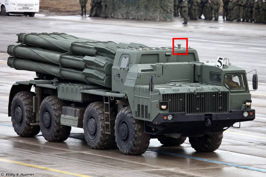 Tornado S 9K15 MLRS 300mm MLRS Multiple Launch Rocket Systems Russia details 925 001
