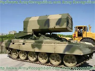 TOS-1 TOS-1A Buratino heavy flame thrower 220mm rocket launcher technical data sheet specifications information description pictures photos images video intelligence identification intelligence Russia Russian army defence industry military technology 