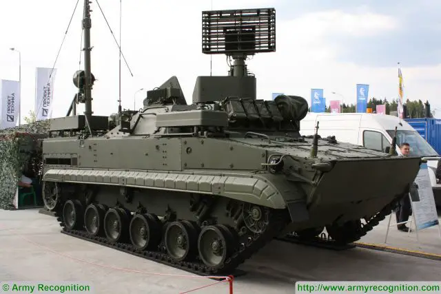 The united holding company Roselektronika (incorporated by the Rostekh Corporation) has presented for the first time, at the Army-2017 International Military Technical Forum, its modernized reconnaissance and control module from the package of integrated troop control system used in the Barnaul-T tactical unit. This has been reported to TASS by the holding press service.