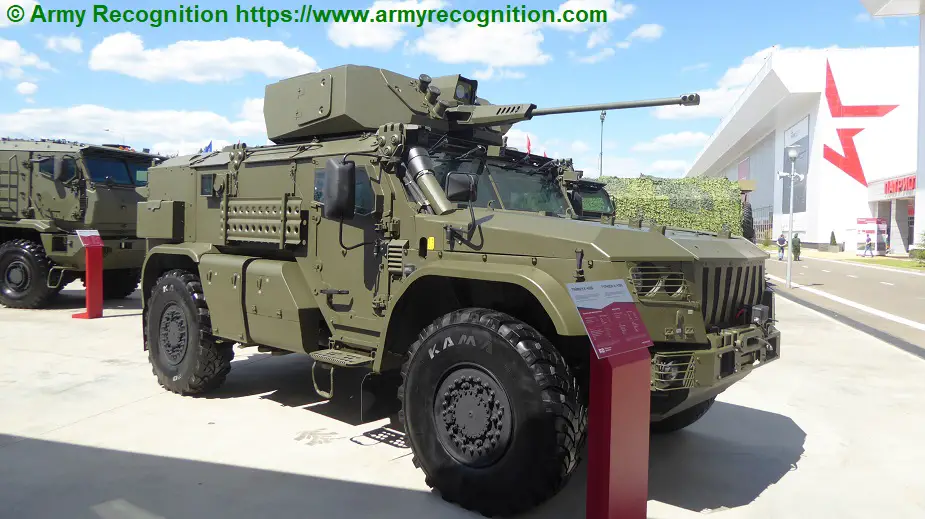 Army 2019 Remdiesel displays Typhoon with remotely controlled module