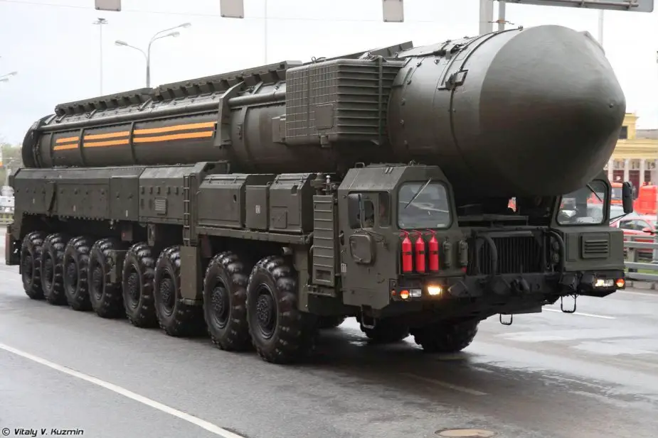 Army 2019 Russian army discloses RS 28 Sarmat ICBM characteristics