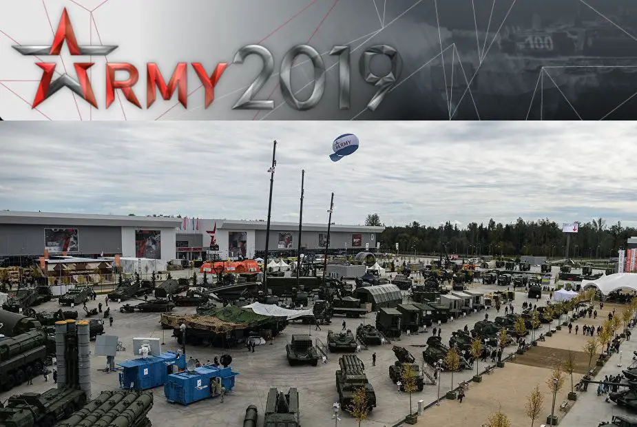 Follow latest news and video report from Army Recognition Army 2019 defense exhibition Moscow Russia 925 001