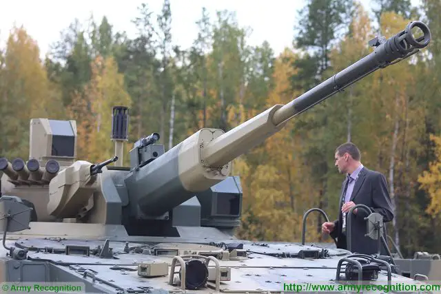 At RAE 2015 (Russia Arms Expo 2015), the Russian Defense Company Machinery & Industrial Groups N.V. Concern "Tractor plants" unveils a new variant of the famous BMP-3 infantry fighting vehicle equipped with a new turret armed with a 57mm automatic cannon AU-220M. 