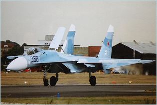 Su-27 ??-27 Sukhoi ????? fighter aircraft technical data sheet specifications intelligence description information identification pictures photos images video Russia Russian Air Force aviation air defence industry military technology