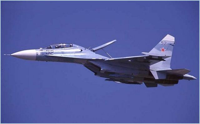 Su-30 Su-30M Sukhoi fighter aircraft technical data sheet specifications intelligence description information identification pictures photos images video Russia Russian Air Force aviation air defence industry 