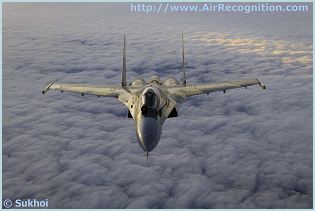 Su-35 Sukhoi multifunctional multirole fighter aircraft technical data sheet specifications intelligence description information identification pictures photos images video Russia Russian Air Force aviation air defence industry 