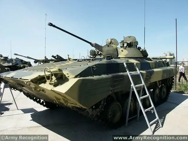 The Sarath is the name of the Soviet-made BMP-2 tracked armoured infantry fighting vehicle manufactured under license in India. 