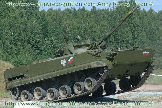 The Russian Ministry of Defense has formulated the specifications for the new amphibious armored infantry vehicle, which will conduct amphibious assault landings from the new French Mistral helicopter carrier. The Russian Navy Main Command requires that each vehicle would accommodate no fewer than 15 soldiers with their organic weapons and gear, and also mortars, automatic grenade launchers, portable air defense missile complexes and large-caliber machineguns.
