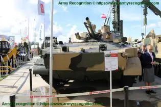 BMP 3M armoured infantry fighting combat vehicle Russian Army Russia defense industry military equipment front view 002