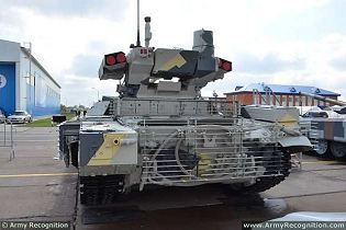 BMPT-72 Terminator 2 tank support armoured fighting vehicle technical data sheet specifications information description pictures photos images video intelligence identification Uralvagonzavod Russia Russian Military army defence industry military technology equipment