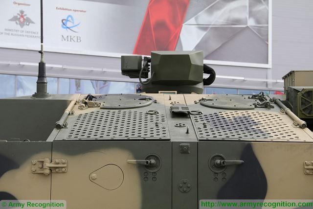 BT-3F tracked amphibious APC armoured personnel carrier technical data sheet specifications pictures video information description intelligence identification photos images Russia Russian Military army defence industry military technology equipment