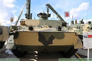 BT-3F tracked amphibious APC armoured personnel carrier technical data sheet specifications pictures video information description intelligence identification photos images Russia Russian Military army defence industry military technology equipment