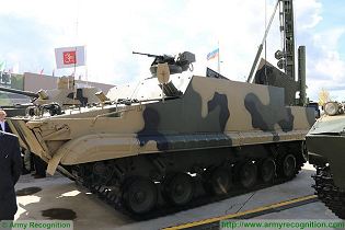 BT-3F tracked amphibious APC armoured personnel carrier technical data sheet specifications pictures video information description intelligence identification photos images Russia Russian Military army defence industry military technology equipment