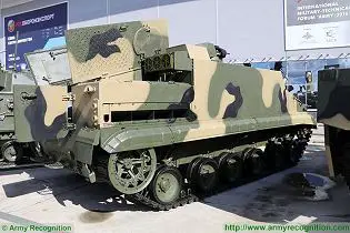 BT-3F tracked amphibious APC armoured personnel carrier technical data sheet specifications pictures video information description intelligence identification photos images Russia Russian Military army defence industry military technology equipment