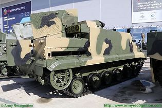 BT-3F tracked amphibious APC armoured personnel carrier technical data sheet specifications pictures video information description intelligence identification photos images Russia Russian Military army defence industry military technology equipment