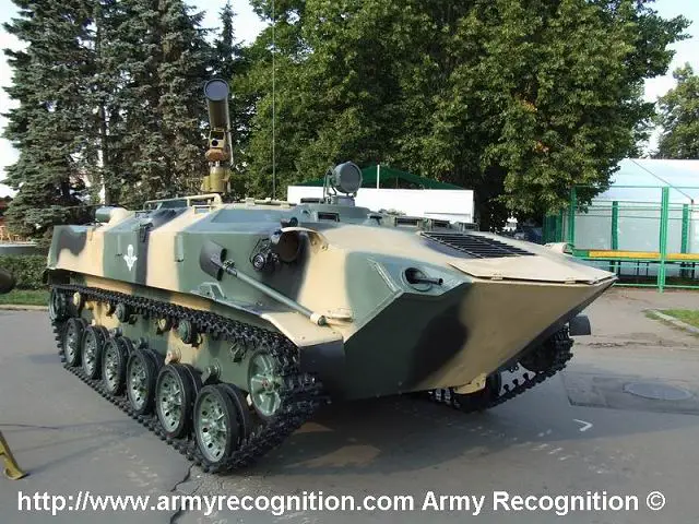 The BTR-RD is the a anti-tank missile carrier variant of the airborne armoured vehicle BTR-D family, which is the the standard armoured vehicle personnel carrier used by the Russian airborne troops (VDV).