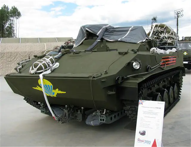 The trials of the advanced Russian-made RKhM-5M chemical reconnaissance vehicle are in progress, Airborne Force spokesman Lieutenant-Colonel Yevgeny Meshkov said on Friday, November 27, 2015. The vehicle is furnished with special equipment to monitor the situation and search for radiation, chemical and biological threats to the Airborne Force’s NBC protection units, the spokesman added.