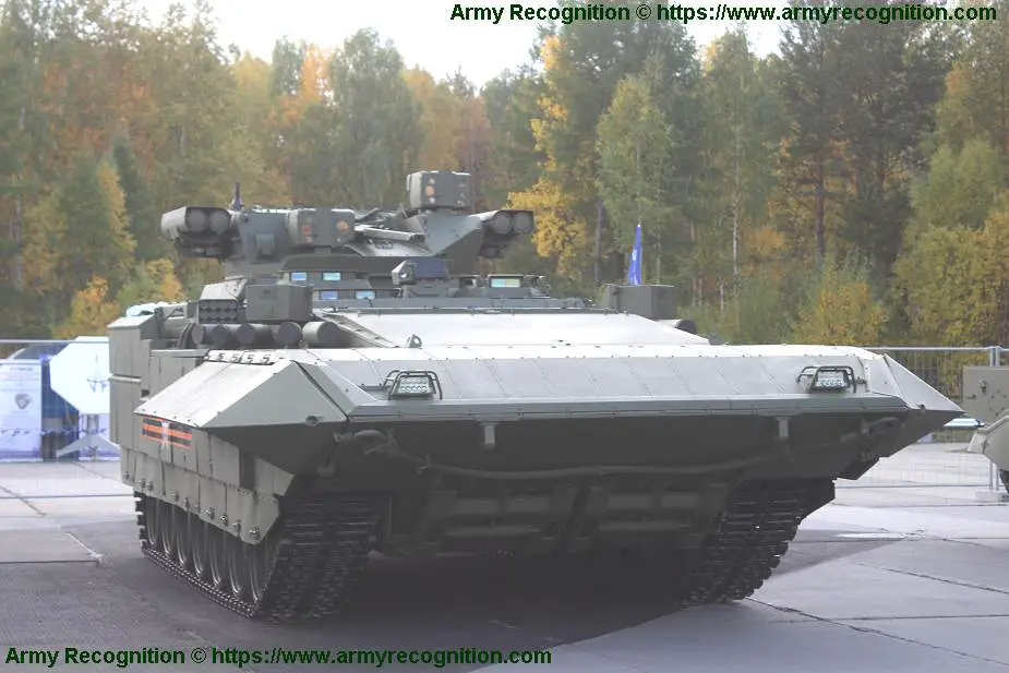 T 15 BMP Armata AIFV tracked armoured infantry fighting vehicle Russia Russian army military equipment 925 001