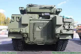 T-15 BMP Armata AIFV tracked armoured infantry fighting vehicle Russia Russian army rear side view 003