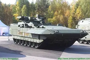 T-15 BMP Armata AIFV tracked armoured infantry fighting vehicle Russia Russian army right side view 003