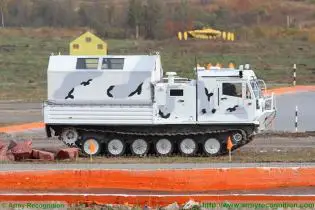 TM-140 TM-140A all-terrain tracked amphibious carrier vehicle technical data sheet specifications information description pictures photos images video intelligence identification Russia Russian Military army defence industry military technology equipment