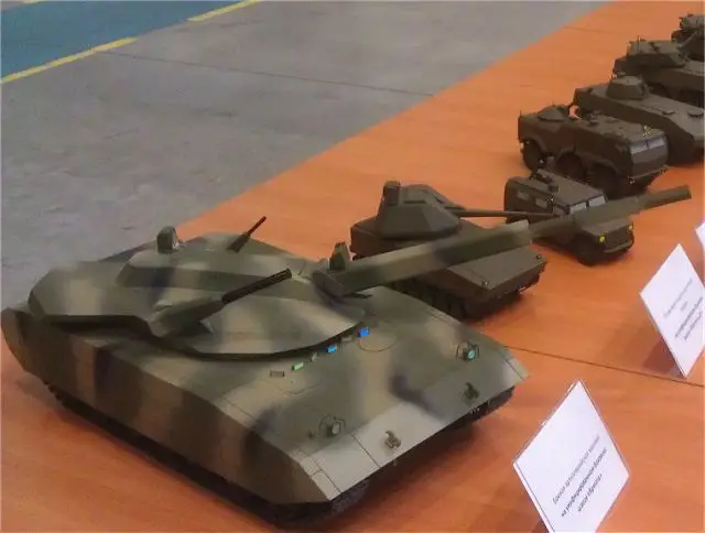 The Russian army could receive a prototype of the new Russian-made main battle tank Armata MBT for field testing almost a year earlier than scheduled, First Deputy Defense Minister Alexander Sukhorukov said on Wednesday, August 8, 2012.
