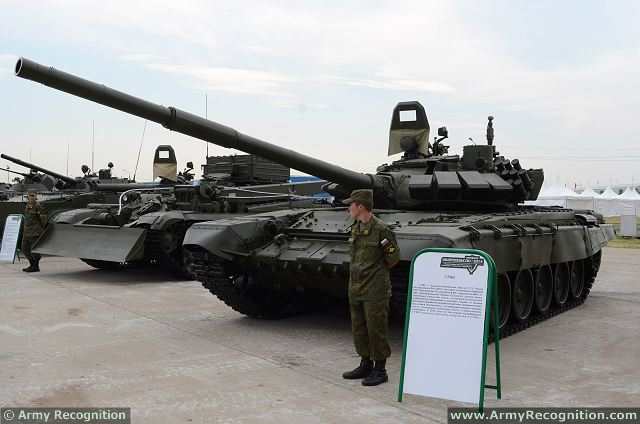 Russian army T-72B3 MBT Main Battle Tank