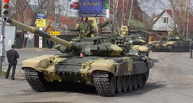 Russian T-72BM main battle tank