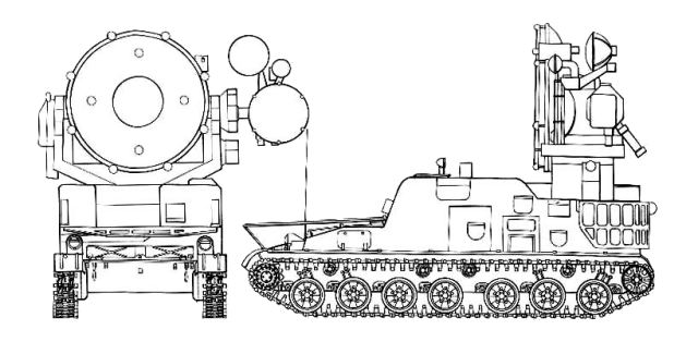 1S32 Pat Hand radar H-band fire control guidance technical data sheet specifications information description pictures photos images video intelligence identification Russia Russian Military army defence industry military technology equipment