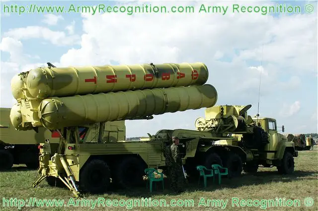 Russian 5P85TE TEL Transporter Erector Launcher unit for S-300-PMU2 air defense missile system 
